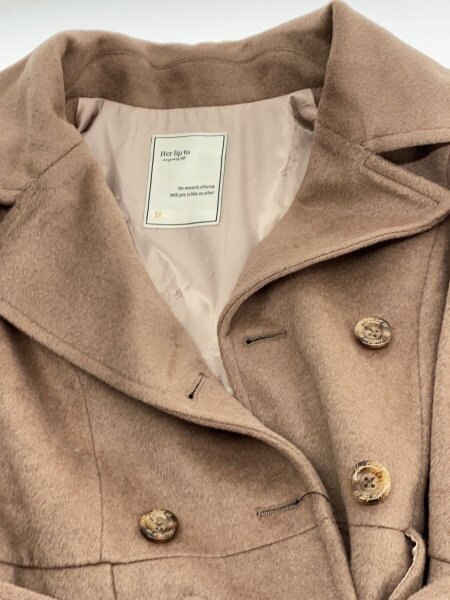 Her lip to(ハーリップトゥ) / Mademoiselle 2Way Long Coat/コート/M 