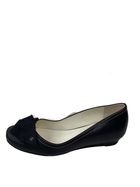 LANVIN en Bleu(ランバンオンブルー) / パンプス/24cm/BLK/2337 | 中古