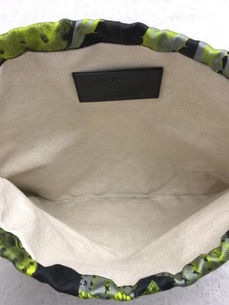 LOEWE / ポーチ/GRN/総柄 LOEWE(ロエベ) / ポーチ/--/GRN/総柄 | 中古品の販売・通販なら