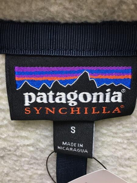 patagonia(パタゴニア) / フリースジャケット/S/ポリエステル/CRM