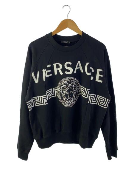VERSACE メドゥーサ スライス 刺繍 スウェットシャツ VERSACE 