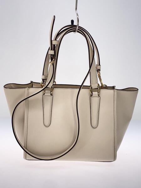 COACH(コーチ) / ショルダーバッグ/レザー/BEG/無地/37703/クロスビー 