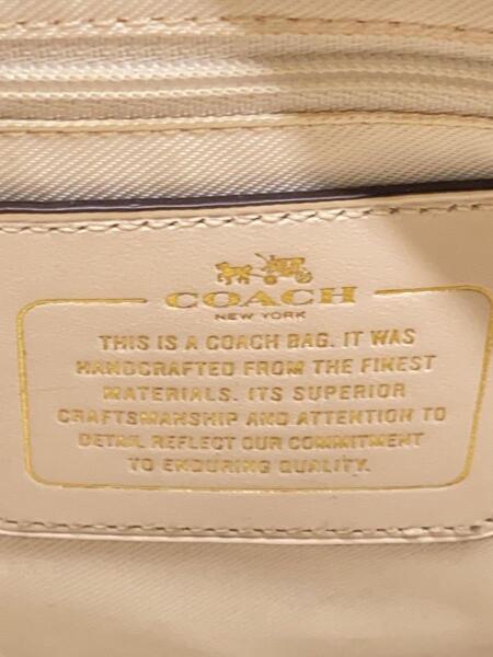 COACH(コーチ) / ショルダーバッグ/レザー/BEG/無地/37703/クロスビー 