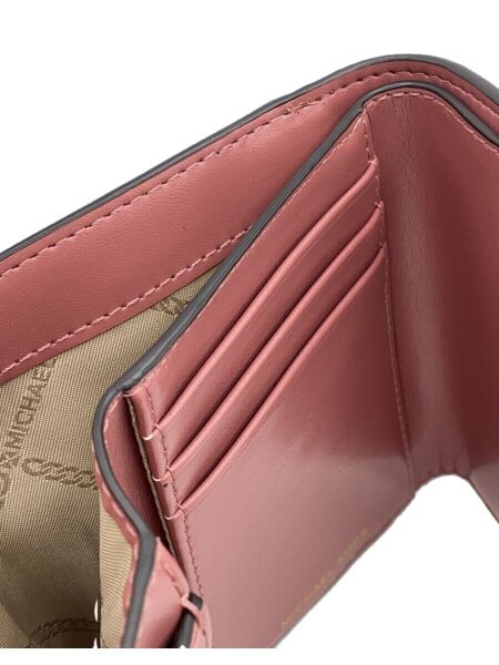 MICHAEL KORS(マイケルコース) / 3つ折り財布/PVC/PNK/総柄/レディース
