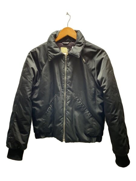 90s フランス製 アニエスベーオム 中綿 ブルゾン ジャケット agnes b.(アニエスベー) / 90s/中綿ジャケット/1/ポリエステル/BLK