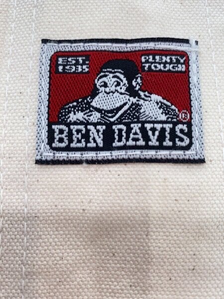 BEN DAVIS(ベンデイビス) / オーバーオール/ダックキャンバス