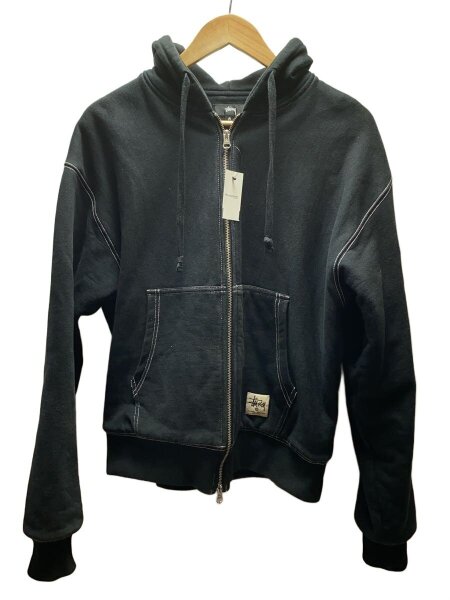 STUSSY(ステューシー) / DOUBLE FACE LABEL ZIP HOODIE/ジップパーカー 