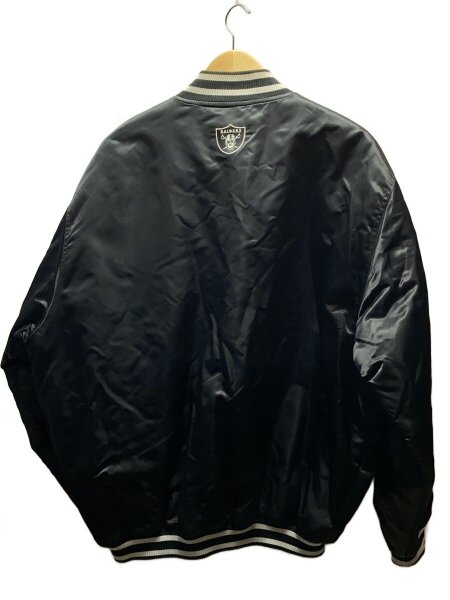 Reebok(リーボック) / RAIDERS/スタジャン/L/ナイロン/BLK | 古着の 
