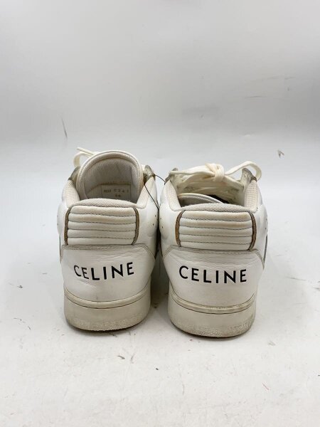 CELINE セリーヌ ハイカットスニーカー ホワイト　36 CELINE(セリーヌ) / ハイカットスニーカー/36/WHT/CT-02// | 中古品の