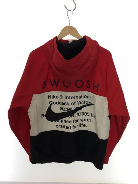NIKE(ナイキ) / Swoosh hoodie woven jacket/M/ナイロン/RED/CJ4889 