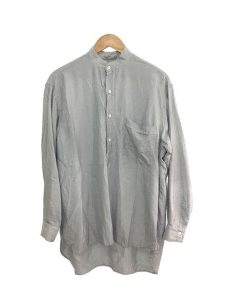COMOLI(コモリ) / シルクストライププルオーバーシャツ/22AW/1/シルク 