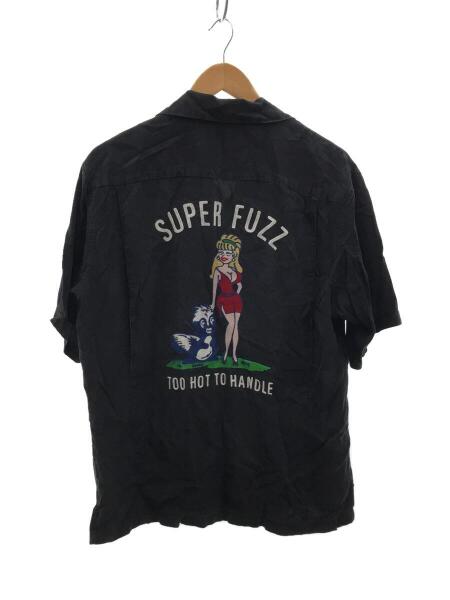 HYSTERIC GLAMOUR / 半袖シャツ/L/レーヨン/WHT/02221AH09// HYSTERIC GLAMOUR(ヒステリックグラマー) / 半袖シャツ/L/レーヨン/BLK