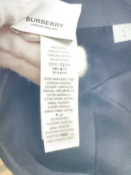 BURBERRY(バーバリー) / キャップ/L/コットン/BEG/チェック/メンズ