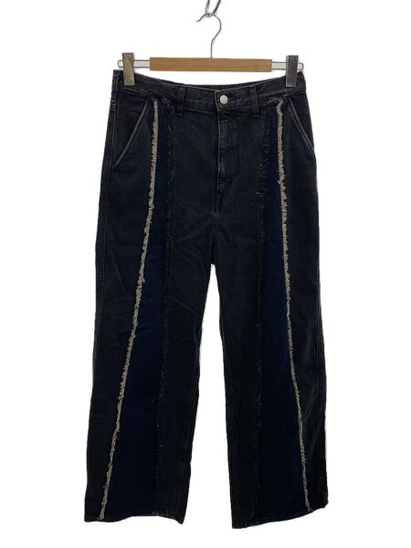 JieDa(ジエダ) / SWITCHING OVER DENIM PANTS/ボトム/1/デニム/BLK/Jie 