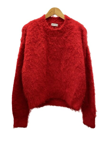 apuntob アプントビー ウールコットンアルパカ ニット セーター 赤 apuntob アプントビー ウールコットンアルパカ ニット セーター