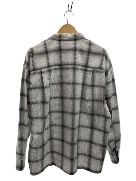 COOTIE(クーティー) / 25ss/T/C Sucker Ombre Check L/S Shirt長袖 