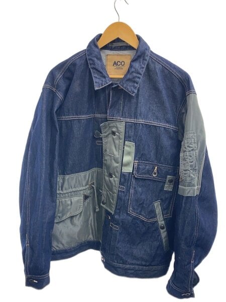 AVIREX(アヴィレックス) / CROSSOVER G-JACKET/Gジャン/XL/デニム/IDG 