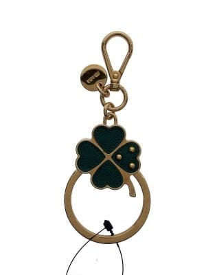 PRADA(プラダ) / ピストルモチーフ/キーホルダー/レザー/BLK | 中古品