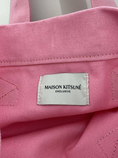 MAISON KITSUNE(メゾンキツネ) / ショルダーバッグ/キャンバス/PNK 