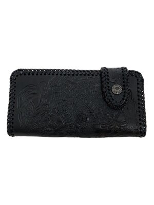 Harley-Davidson ブラックレザー長財布 HARLEY DAVIDSONの長財布検索結果|古着・中古品の通販サイト セカンド