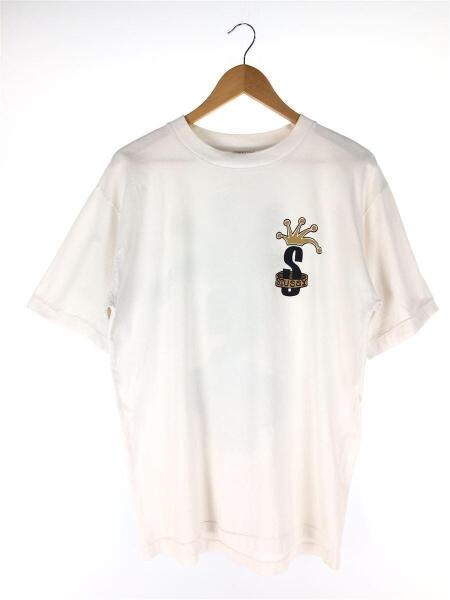 STUSSY(ステューシー) / Tシャツ/M/--/WHT/無地/80s/OLD/金タグ