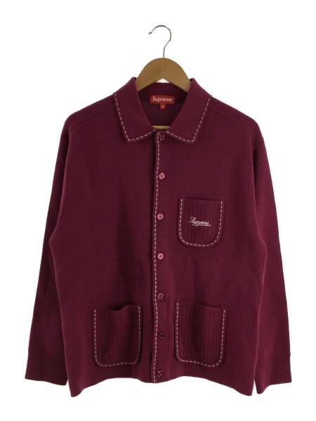 中古】シュプリーム SUPREME 22AW Contrast Stitch Button Up Sweater