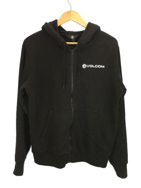VOLCOM(ヴォルコム) / ジップパーカー/L/コットン/BLK | 古着の販売 