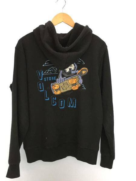 VOLCOM(ヴォルコム) / ジップパーカー/L/コットン/BLK | 古着の販売 