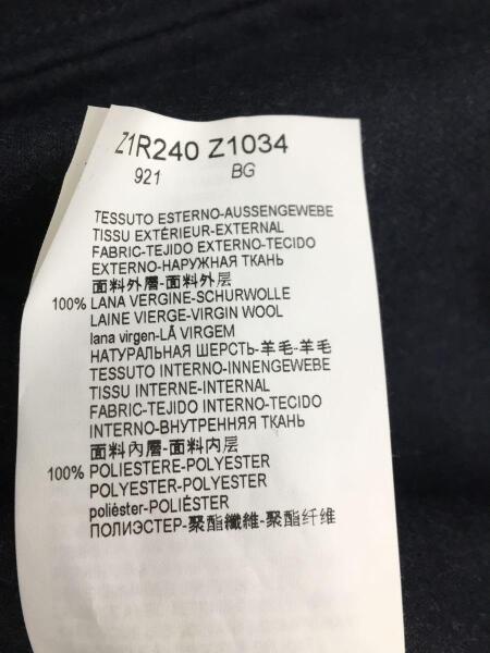 EMPORIO ARMANI(エンポリオアルマーニ) / ブルゾン/--/ウール/NVY/無地