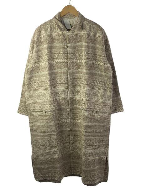  peak / コート/M/コットン/GRY/JK-20AU116 snow peak(スノーピーク) / Cotton Silk Jacquard Coat/コート/L