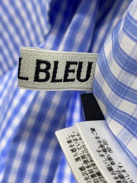 LE CIEL BLEU(ルシェルブルー) / 半袖ワンピース/38/コットン/BLU