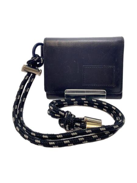 sacai(サカイ) / 3つ折り財布/レザー/NVY/レディース | 中古品の販売 