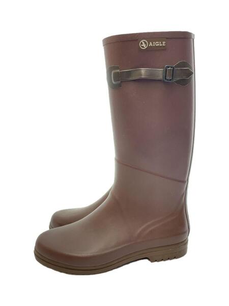 AIGLE レインブーツ　39 AIGLE(エーグル) / レインブーツ/39/ボルドー | 中古品の販売・通販