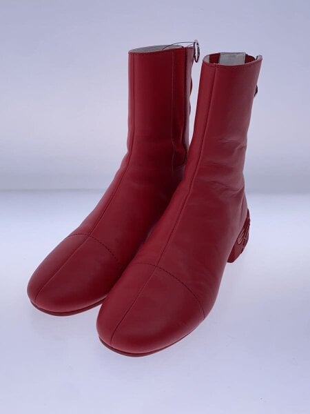 RAF SIMONS(ラフシモンズ) / サイドゴアブーツ/37/RED | 中古品の販売 
