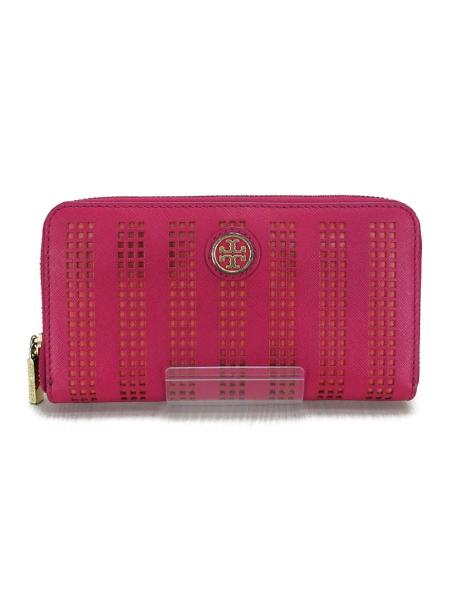 TORY BURCH(トリーバーチ) / メッシュデザイン/ラウンドジップ長財布 