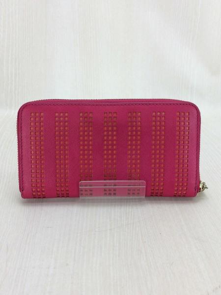 TORY BURCH(トリーバーチ) / メッシュデザイン/ラウンドジップ長財布 