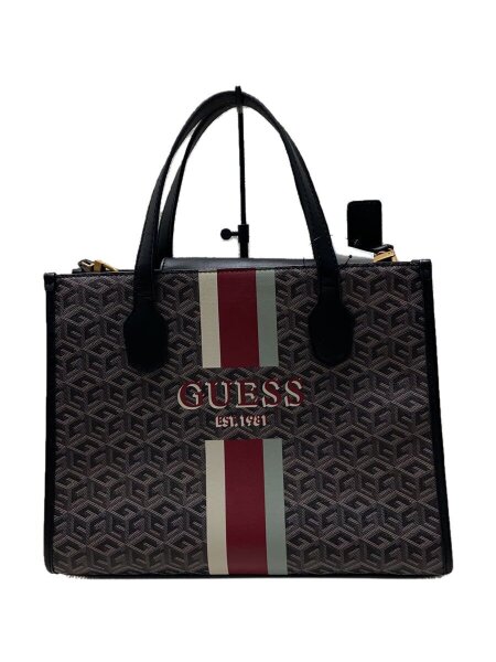 GUESS(ゲス) / トートバッグ/--/BLK/総柄/11259360 | 中古品の販売 