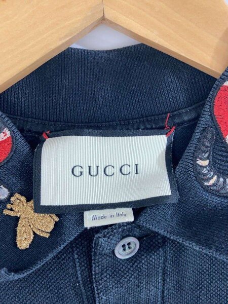 GUCCI(グッチ) / 20SS/mbroidery Polo Shirt/ポロシャツ/S/コットン 