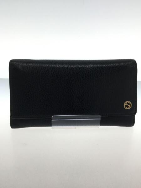 GUCCI(グッチ) / 長財布/レザー/ブラック/黒/メンズ/449279/インター  