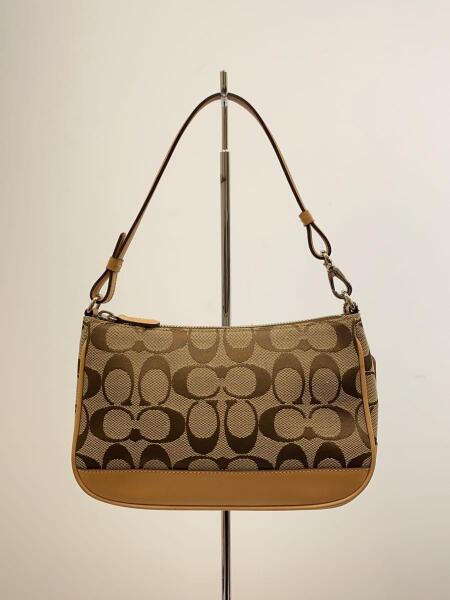研磨済　COACH　コーチ　中古品 COACH/コーチ】 4270 シグネチャー ショルダーバッグ キャンバス