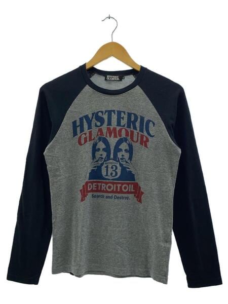 ヒステリックス Hysterics Tシャツ 長袖 ラグランスリーブ F マルチカラー 黒 3CL-5570 新品⬛︎ヒステリックグラマー⬛︎ラグランスリーブカットソー⬛︎長袖