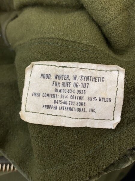 US.ARMY(ユーエスアーミー) / M-65/FISHTAIL PARKA/85年製/モッズ