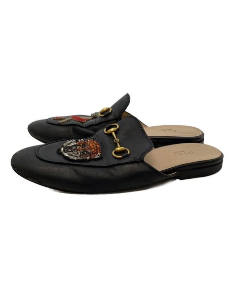 GUCCI(グッチ) / サンダル/37/BLK/レザー/463475 | 中古品の販売・通販 