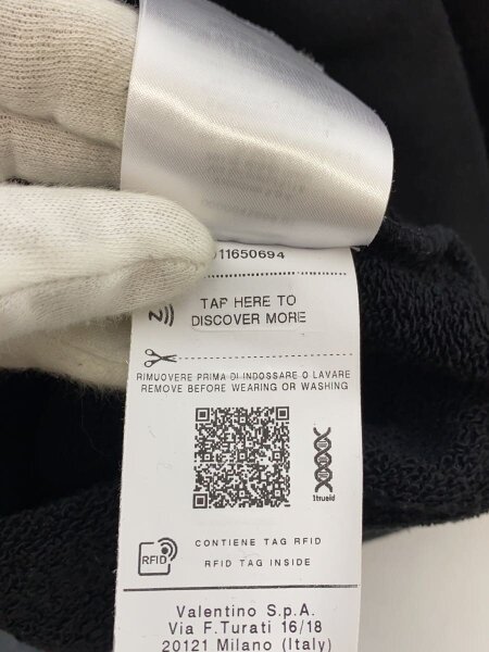 VALENTINO(ヴァレンティノ) / パーカー/XL/コットン/BLK/6V3MF28NAQA