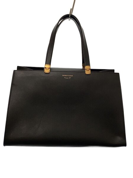 EMPORIO ARMANI(エンポリオアルマーニ) / ショルダーバッグ/レザー/BLK 