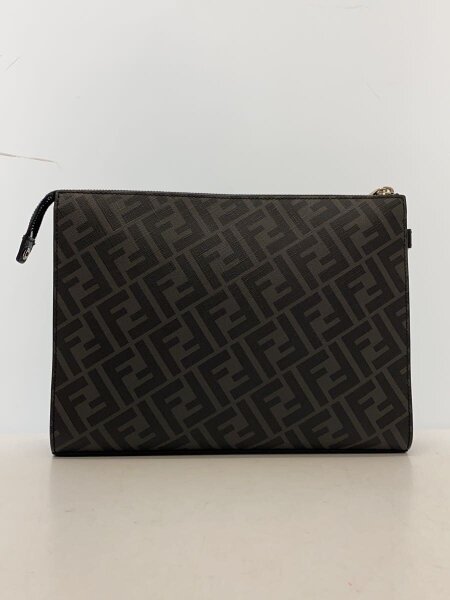 FENDI(フェンディ) / セカンドバッグ/レザー/BLK/総柄/7VA491 
