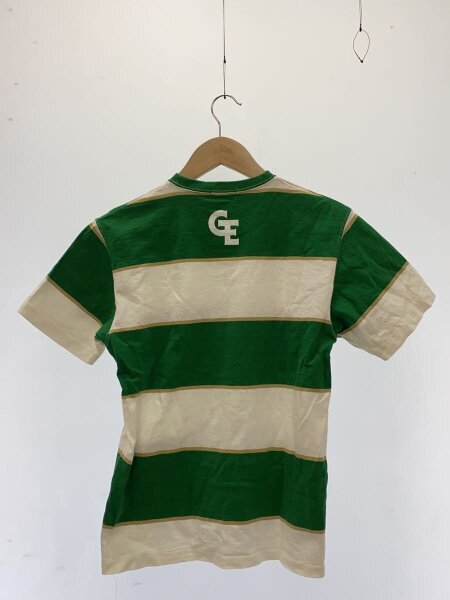 GOOD ENOUGH(グッドイナフ) / 90s/Tシャツ/S/コットン/GRN/ボーダー