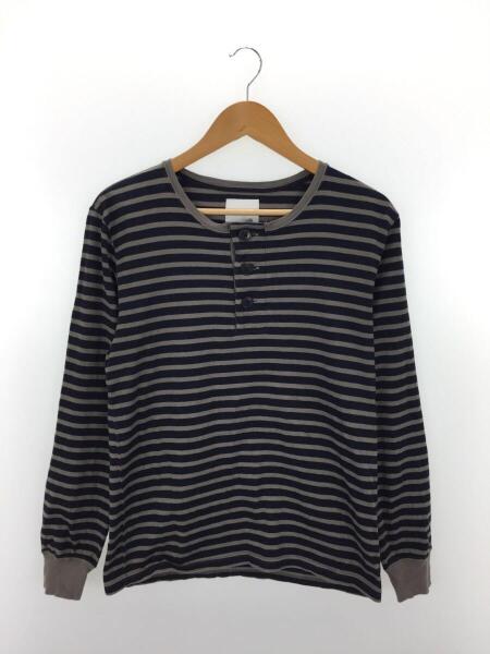 UNUSED(アンユーズド) / 長袖Tシャツ/2/コットン/ブラック×グレー 