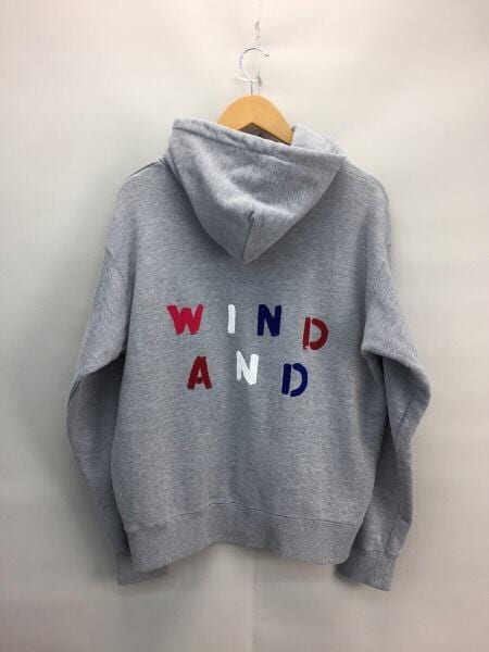WIND AND SEA ウィンダンシー パーカー XL グレー 【古着