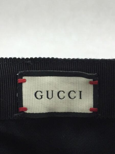 GUCCI(グッチ) / キャップ/L/キャンバス/ブラック/総柄/GG